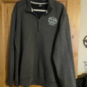 COWGIRL TUFF Gray Quarter-Zip Sweatshirt